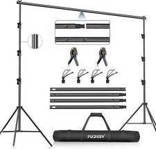 Photo Video Studio 10 x 10Ft Heavy Duty Adjustable Backdrop Stand,Background