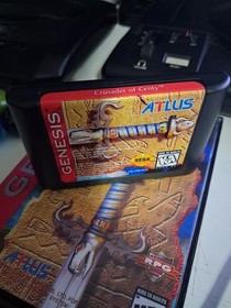 Crusader of Centy * Working Save*Includes Manual *Sega Genesis 
