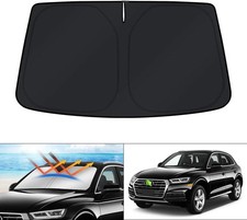 KUST Windshield Sun Shade for Audi Q5 Accessories 2018-2024 2025 2026 Custom Fit