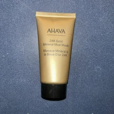 AHAVA 24k Gold Mineral Mud Mask Full Size 1.7oz New & Sealed 