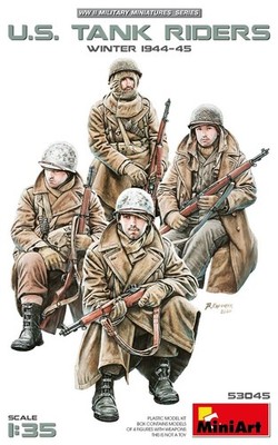 MiniArt 53045 1/35 U.S. Tank Riders (Winter 1944-45)