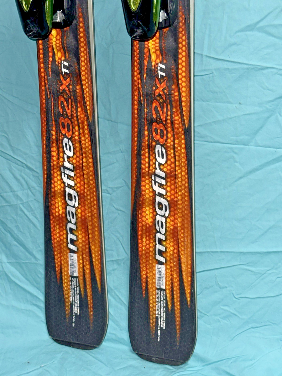 🔥 ELAN MagFire 82x Ti 168cm All-Mtn Carving SKIS Elan ELD 14