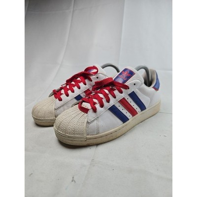Adidas Original Superstar 2 Runwht/Colroy/Colred U43020 Size 8 2012