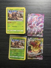 Pokemon TCG Evolving Skies 92 Card Lot Including Sylveon VMAX & Dracozolt VMAX