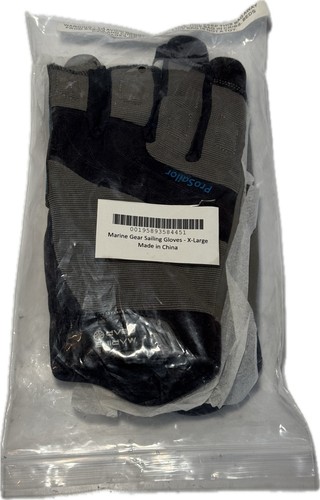Marine Gear Sailing Gloves Sz X-Large  3-Finger Dexterity Sailing Gear - Picture 1 of 7