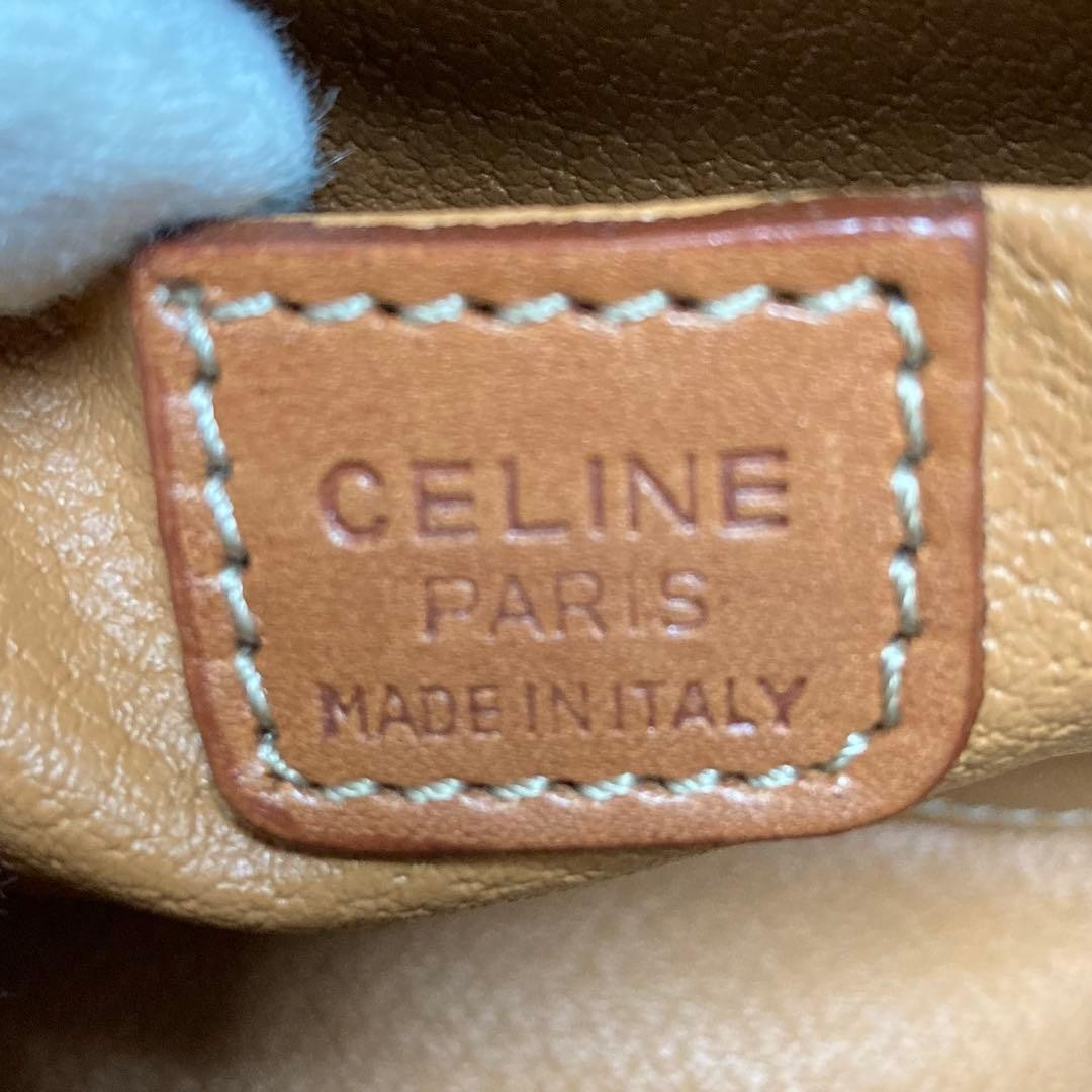 CELINE Macadam Pattern Coated Canvas Leather Smal… - image 12