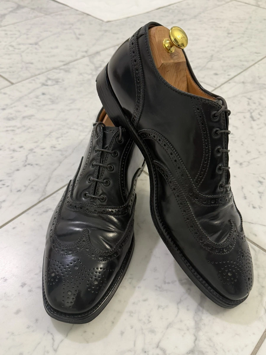 Brooks Brothers Leather Upper Black Dress Shoes for Men for  display picture 1