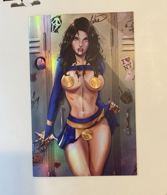 FOIL 2025 Alain Nip  Artbook Exclusive Full Naughty NYCC LE50 COA NM/Mint