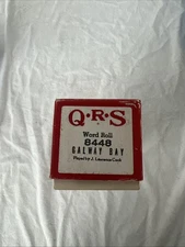 QRS Player Piano Word Roll #8448
