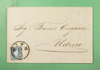 DR WHO 1860 AUSTRIA F/L VIENNA TO UDINE ITALY R60999