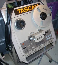 TASCAM MS-16 16 track reel to reel recorder with 2 x DX-8DS & cart