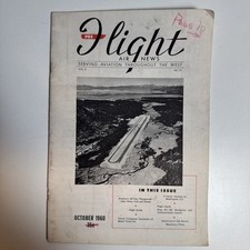 Pre Flight Air News October Cal-West Aviation 1960 Serving Aviation