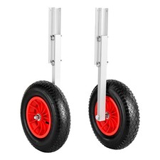 VEVOR Roues mise à l'eau bateau 136kg 38cm alliage d'aluminium avec pneu