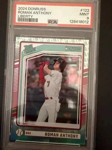 2024 Donruss Roman Anthony Liberty PSA 9