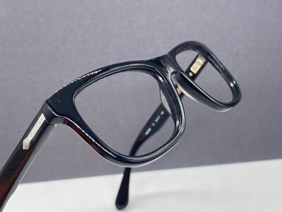 Hacket Bespoken Brille Herren Damen Schwarz Eckig Vollrand kunststoff HEB065