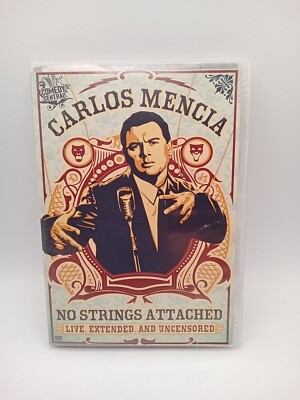 CARLOS MENCIA: NO STRINGS ATTACHED  Full Frame DVD Used 