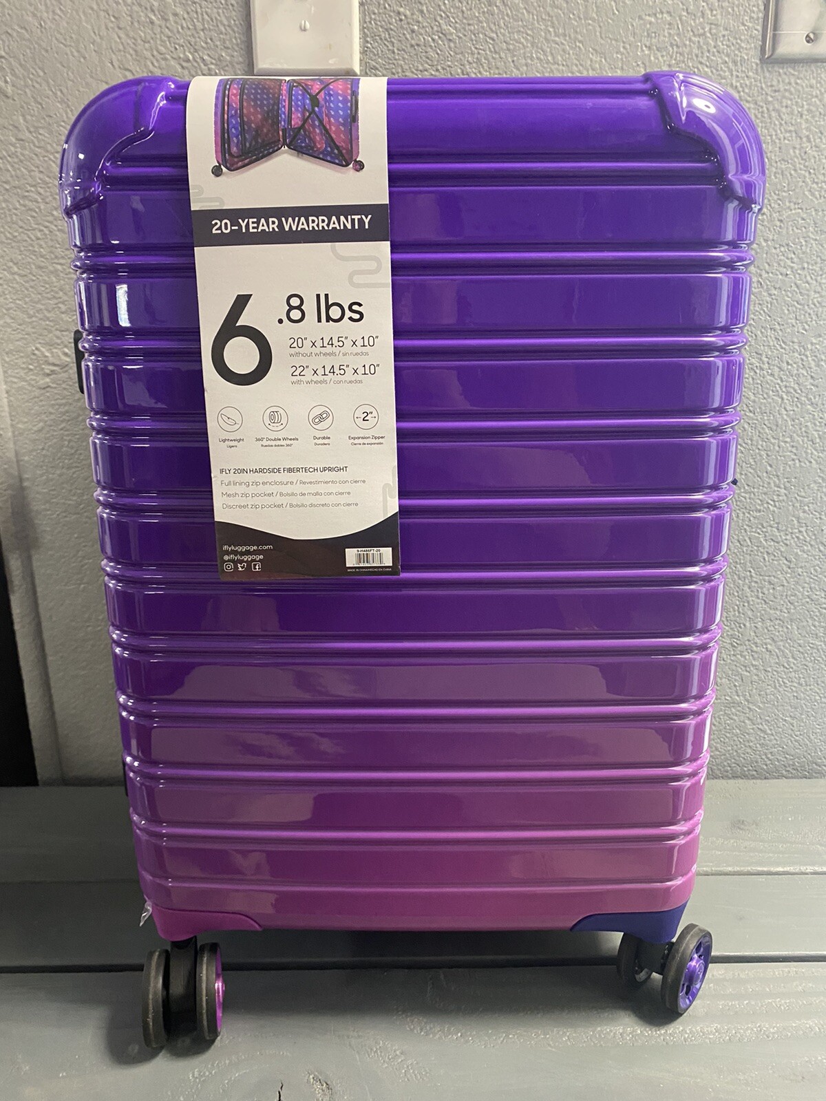 Купить iFLY Hardside Fibertech Carry On 
