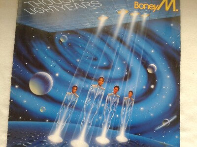 LP Boney M. - Ten Thousand Lightyears -  1984  Germany-Hansa    B5