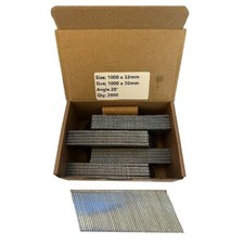 Angled MIXED 16Gauge 20� Brads for DeWalt DCN660 2000 x Nails 32mm + 50mm