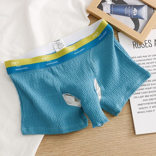 Herren separate Penistasche Unterwäsche offene Fliege atmungsaktiv separate Tasche Unterwäsche - Bild 14 von 22