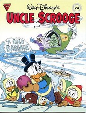Walt Disney's Uncle Scrooge in A Cold Bargain. Gladstone 24. Paperback