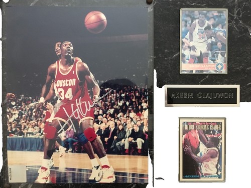 Eminence Hakeem Olajuwon Auto Autographed | eBay