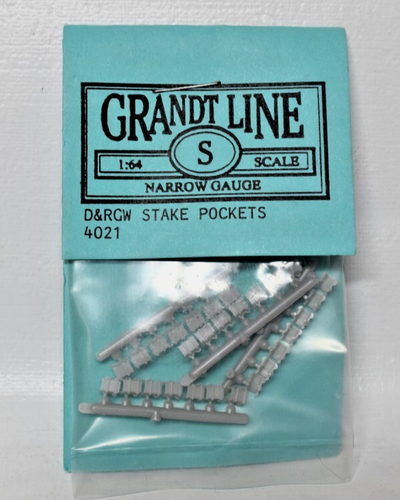 GRANDT LINE 1:64 SCALE NARROW GAUGE D&RGW STAKE POCKETS #4021