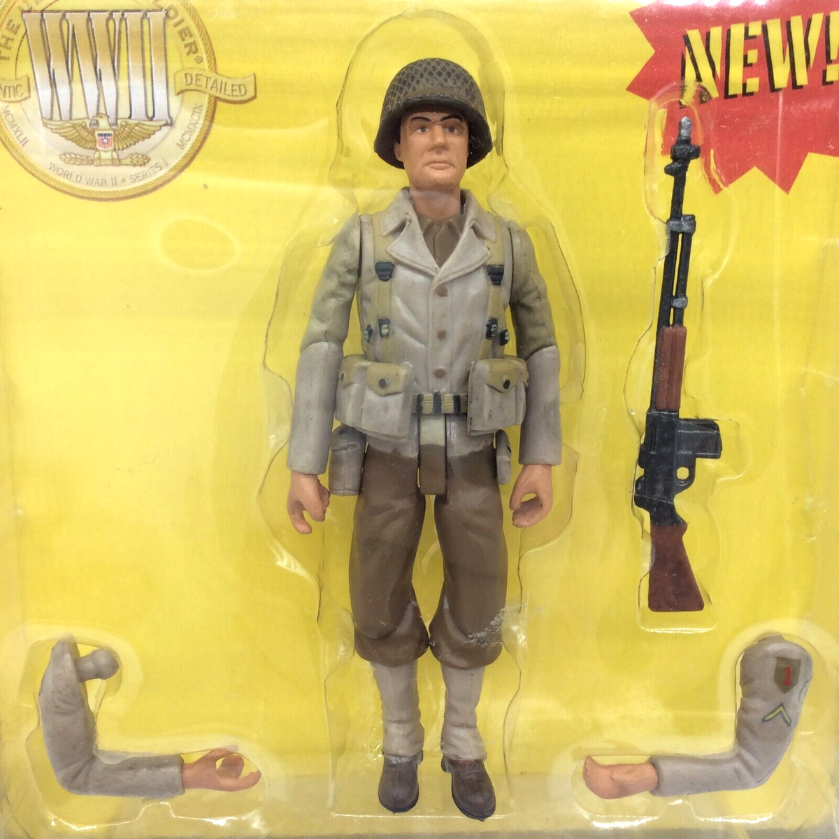 Ultimate Soldier XD 1:18 Figure WWII US Infantry BAR GUNNER Part