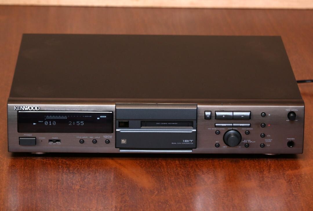 Kenwood DMF-3020 Victor MD Mini Disc Recorder AC100V Only Tested