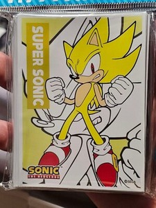 sonic the hedgehog card sleeves PANINI Classic Trading Cards Blister Pack of 5 + 2 Limited Edition Cards : Toys & Games The unique snap Card Sleeves Paper Cut Art