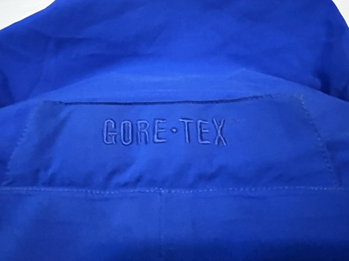 Giacca antipioggia Performance Cycling Wear Gore-Tex Blu Reale Vintage XL Uomo - Foto 10 di 21