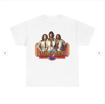 Bee Gees 80s Vintage Style Music Fan Vintage Look T-Shirt S-5XL Men Women Unisex