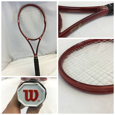 Wilson High Beam Tennis Racket Select 7.6 si 4 5/8 Grip Used 2-3x YGI