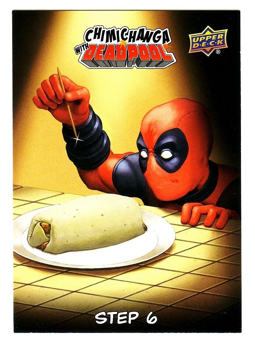 2019 DEADPOOL CHIMICHANGA WITH DEADPOOL INSERT CARD CWD-6