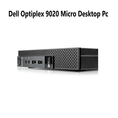Fast Dell Optiplex 9020m mini PC i5-4th Gen @3.0GHz 8GB RAM 512GB