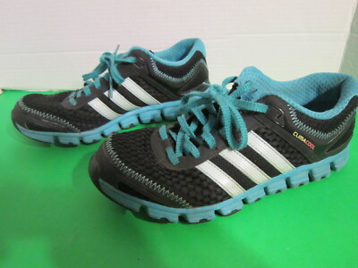 Adidas Climacool Modulation #G56553 Women's Black Teal Lace Up Sneakers Size 7.5