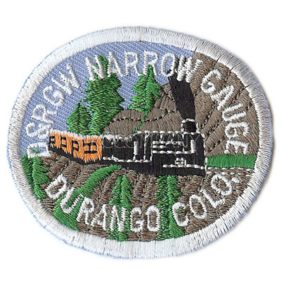 Patch- Denver & Rio Grande Western Narrow Gauge (DRGW) #11628 -NEW- Free Ship