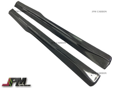 Carbon Fiber PM Style Side Skirt Lip For BMW F82 M4 Coupe Convertible 2015-2017