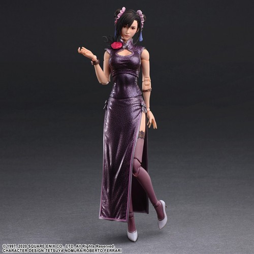 Figura de acción Square Enix Final Fantasy Tifa Lockhart vestido deportivo Play Arts Kai - Imagen 4 de 11