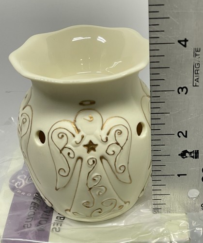 Scentsy Wax Warmer Wall Plug In HEAVENLY ANGELS Christmas Textured Retired Bulb - Picture 6 of 8