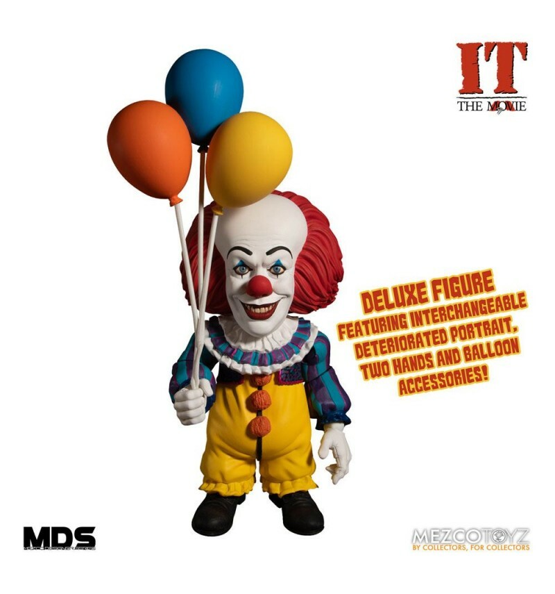 Дизайнерская серия Mezco - MDS - Deluxe Pennywise - впервые появилась в 1990 году