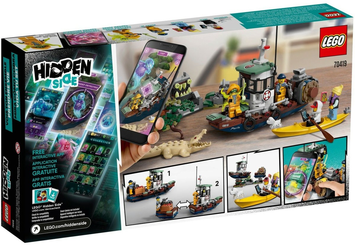 LEGO® Hidden Side™ 70419 Gekenterter Garnelenkutter NEU OVP_