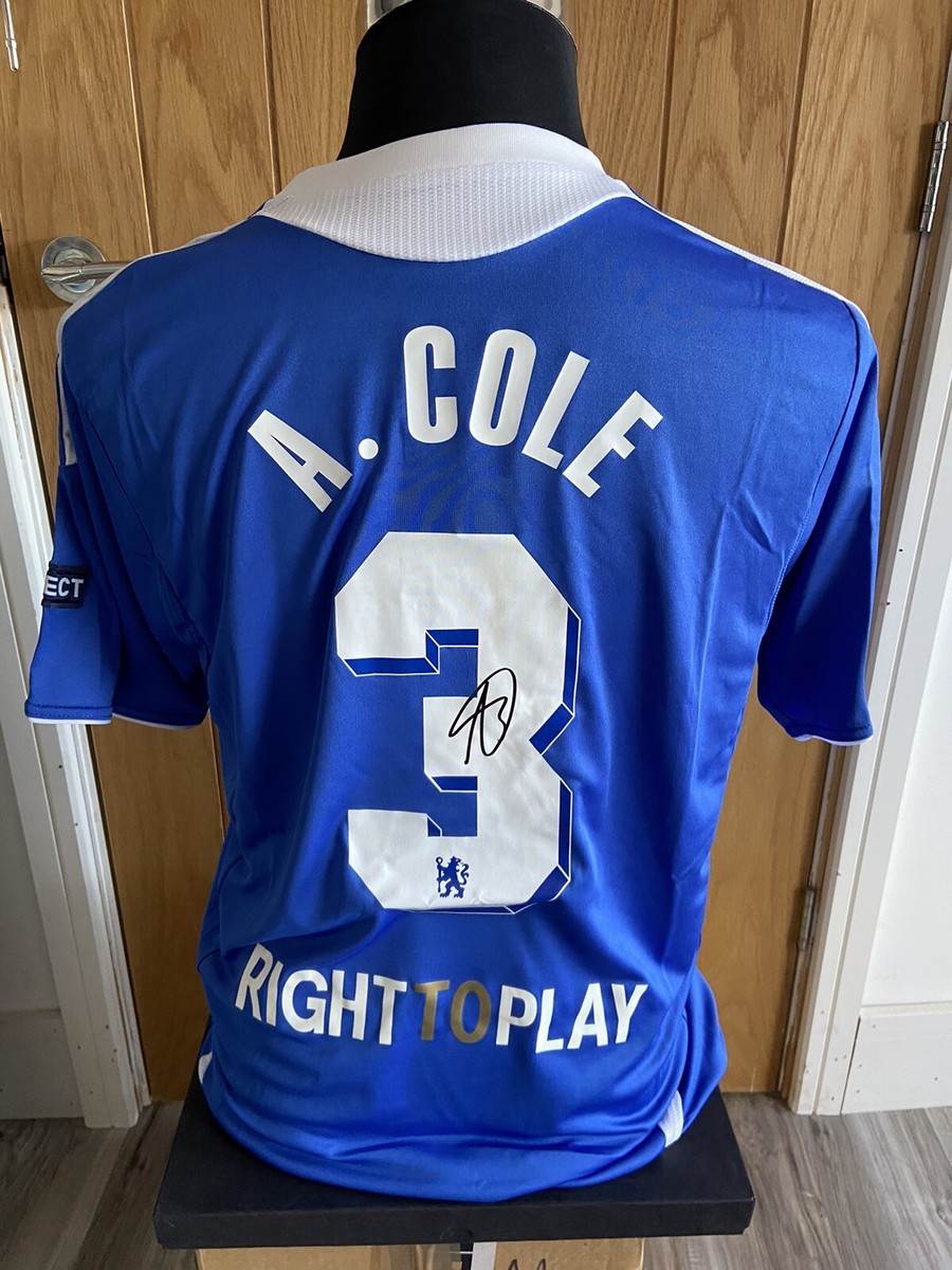 Signed Ashley Cole Chelsea Shirt | eBay