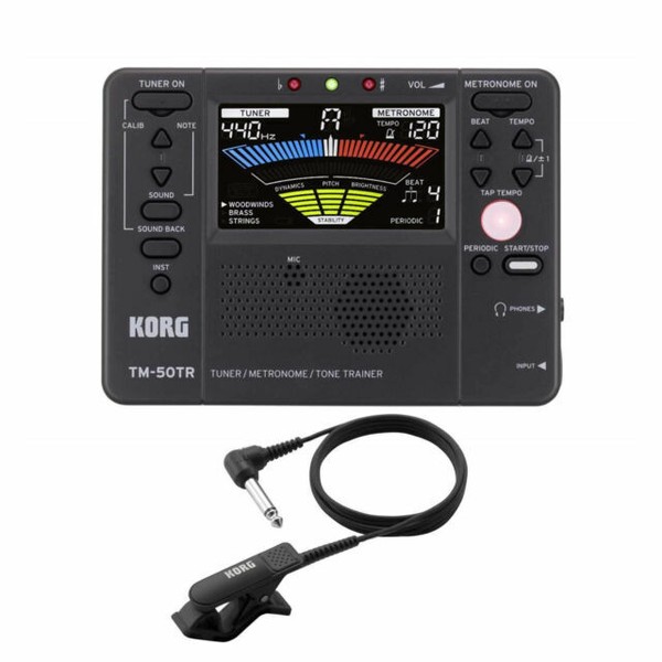 Tm60c Combo Tuner Metronome With Contact Microphone