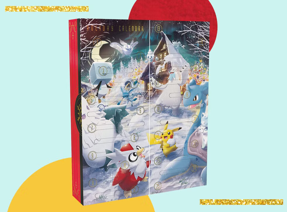 Pokémon TCG Holiday Calendar 8 Foil Promo 2 Coins 2 Sticker Pokémon TCG Holiday Calendar 8 Foil Promo 2 Coins 2 Sticker