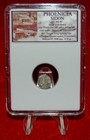 Ancient Coin PHOENICIA Sidon Galley King Fighting Lion Silver 1/16 Shekel  — photo 2