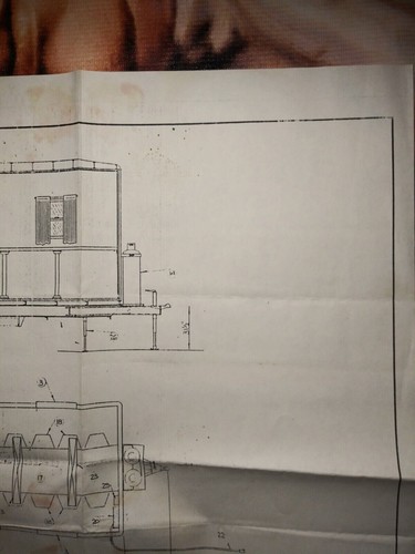 1987 Norfolk & Western Railroad Diagram Schematic Meeting Quarters Trailer NW* - Picture 4 of 21