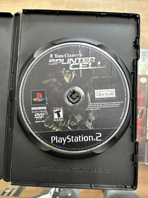 Tom Clancy's Splinter Cell (PS2, 2003) Disc Only