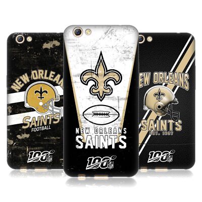 OFFIZIELLE NFL NEW ORLEANS SAINTS LOGO ART SOFT GEL HANDYHÜLLE FÜR OPPO HANDYS