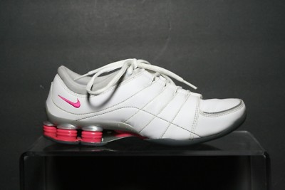 Nike Shox VTG 2009 Running Sneaker Women 7.5 Athletic Multi White Pink  Training | eBay